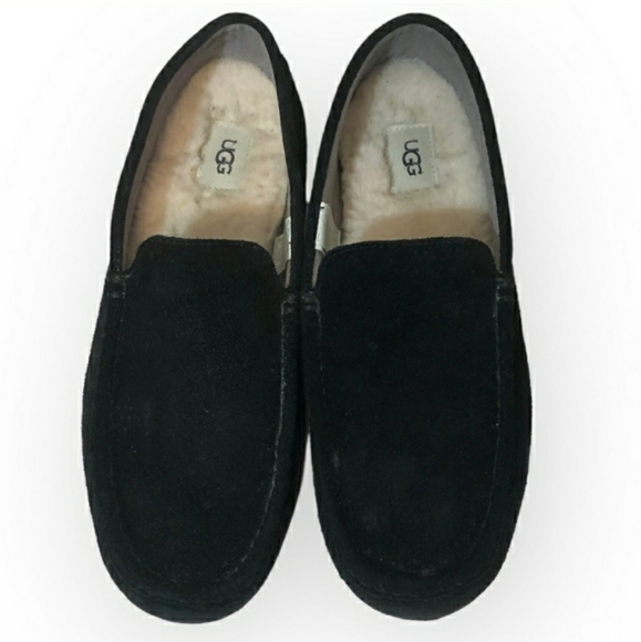 UGG Alder Faux Shearling Lined Suede Slipper (Men)EUC! main image 8